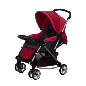 Coche para bebes - Marca Infanti - Color Rojo y Negro