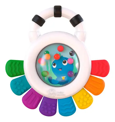 Sonajero para morder en forma de pulpo